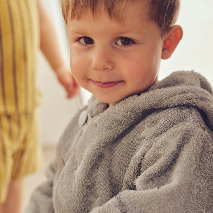 Badekåbe med ører str. 80/86-104/110