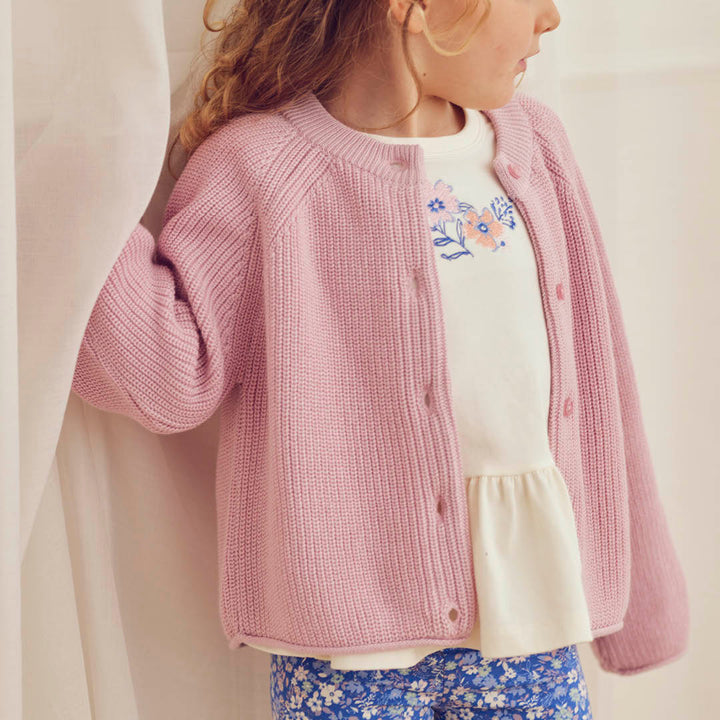 PRIMROSE strikket raglan cardigan