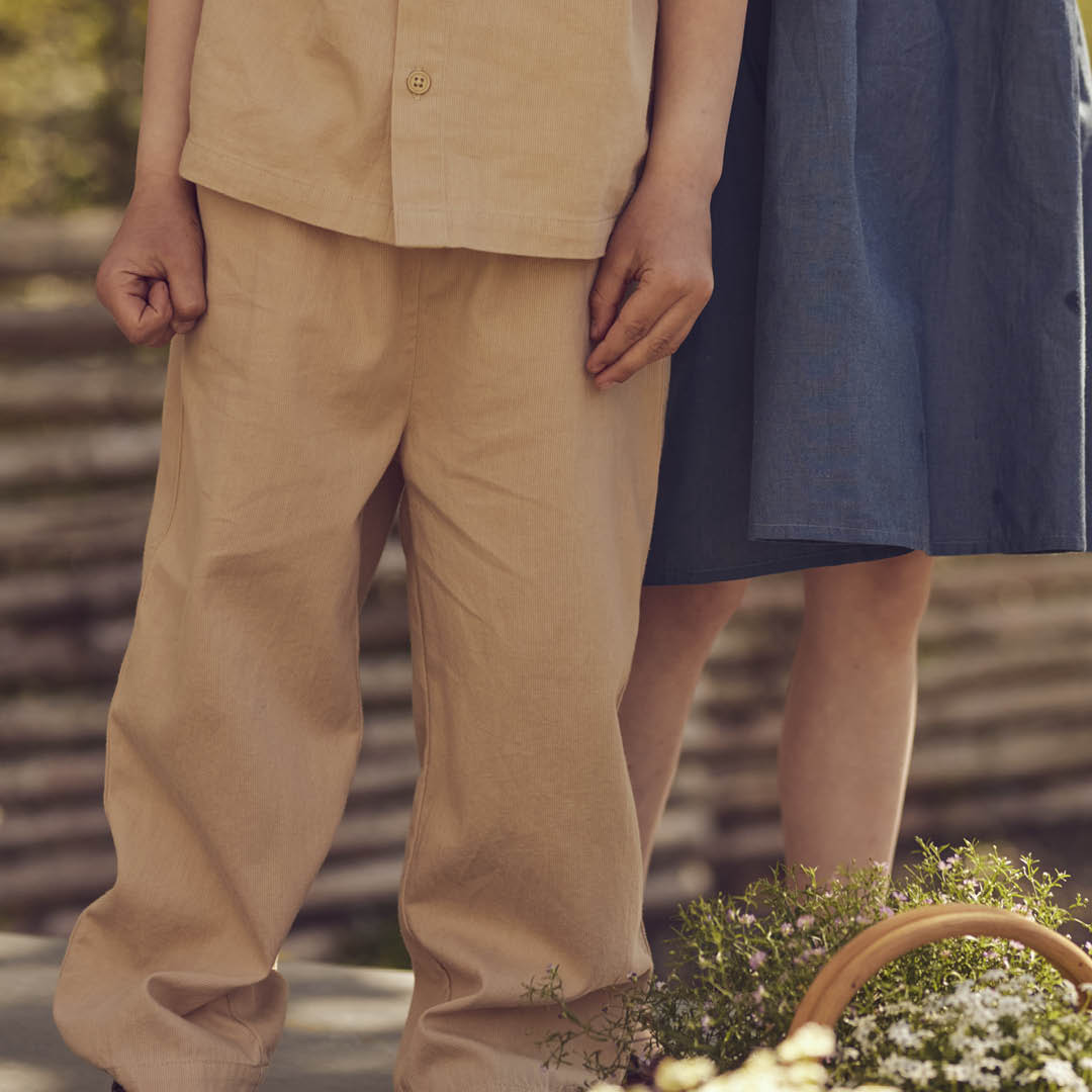 TWILL bukser med lommer