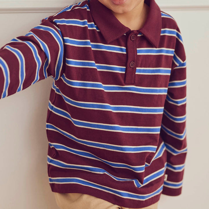 CLUBHOUSE stribet polo