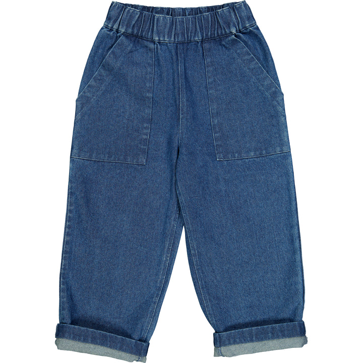 DENIM bukser med lommer