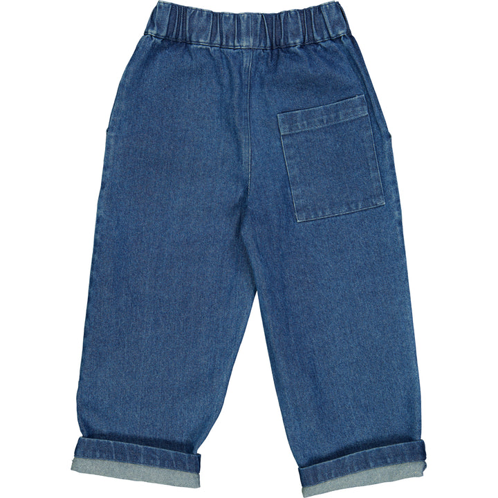 DENIM bukser med lommer