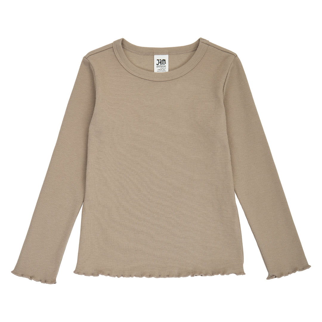 JAM rib bluse