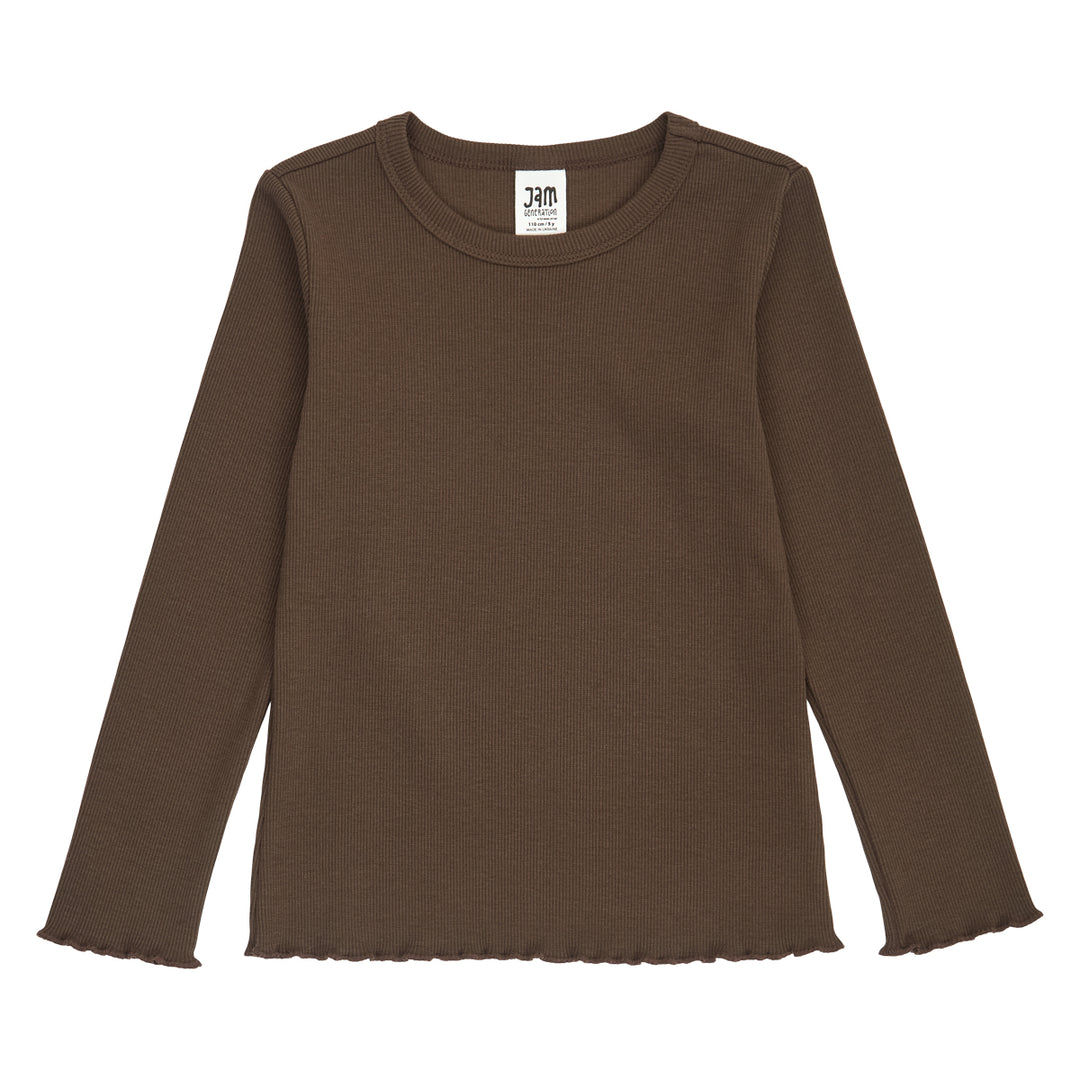 JAM rib bluse