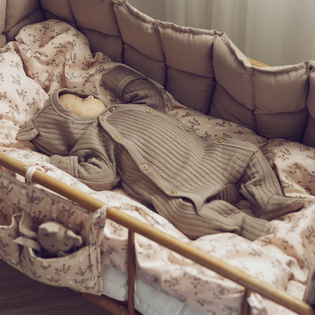 COTTON QUILT dragt med fødder