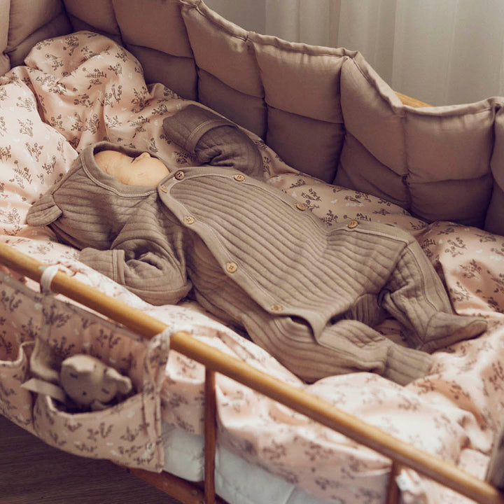 COTTON QUILT dragt med fødder