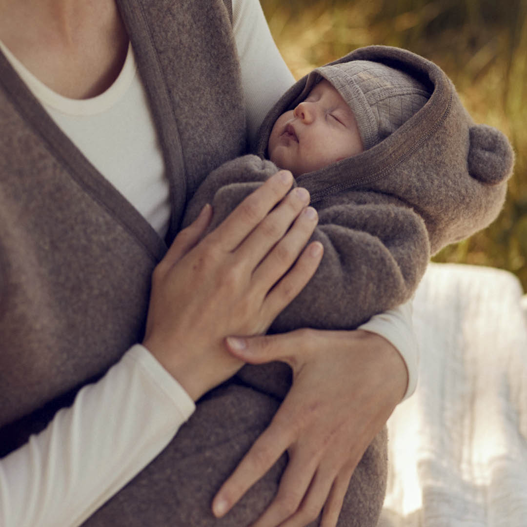 WOOLLY RIB hat i merinould