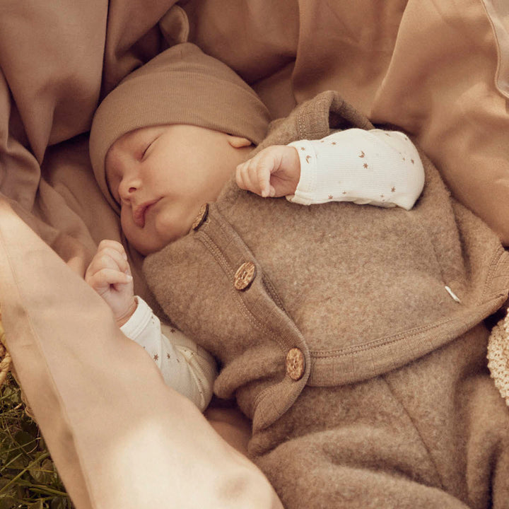 WOOLLY vest i merinould fleece