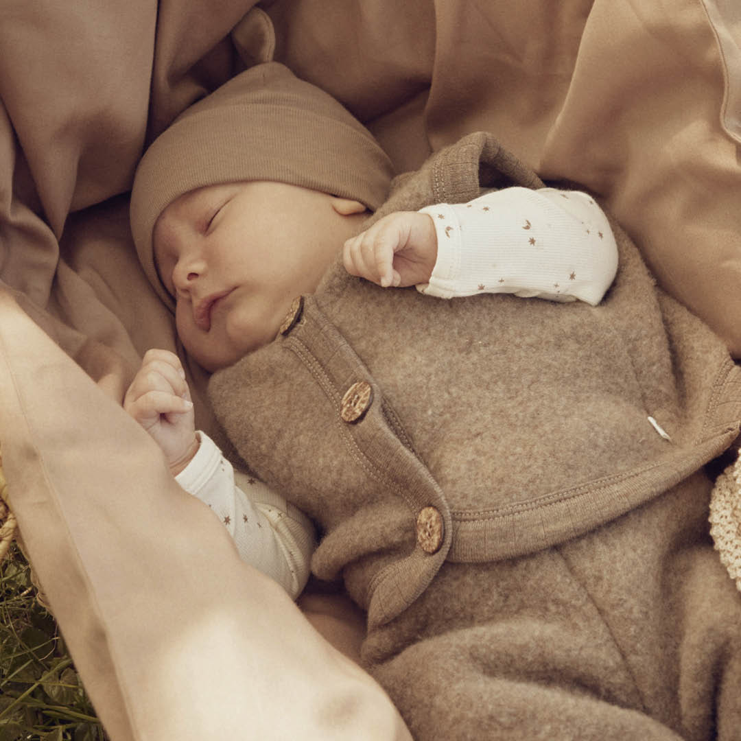 WOOLLY bukser i merinould fleece