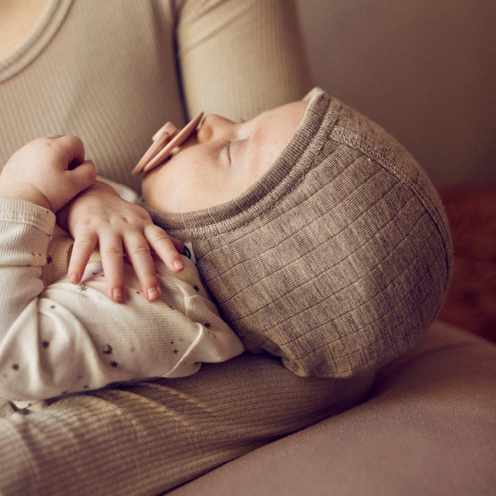 WOOLLY RIB hat i merinould