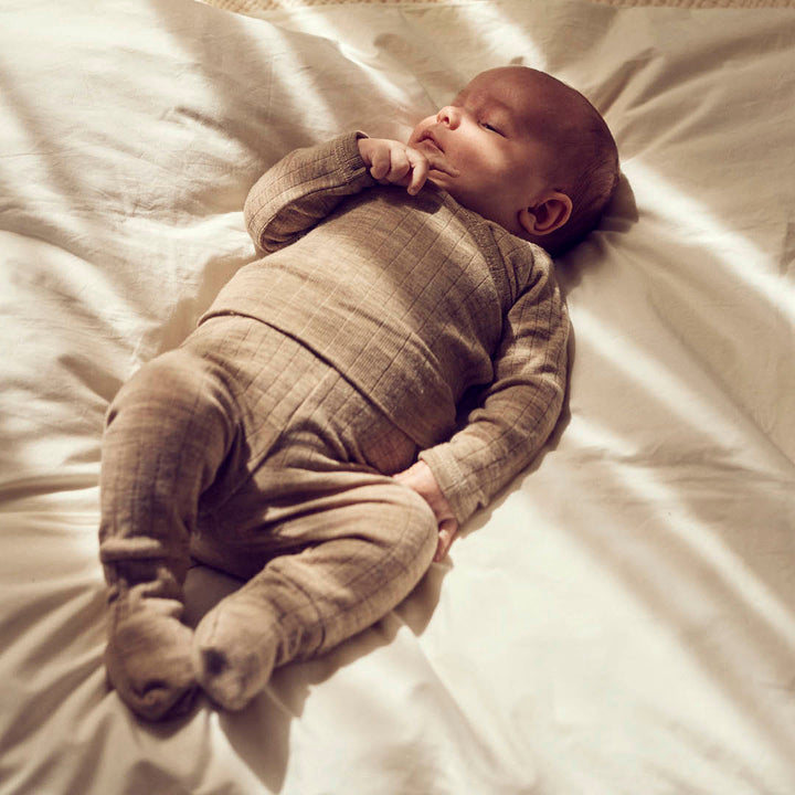 WOOLLY RIB bukser med foldbare fødder