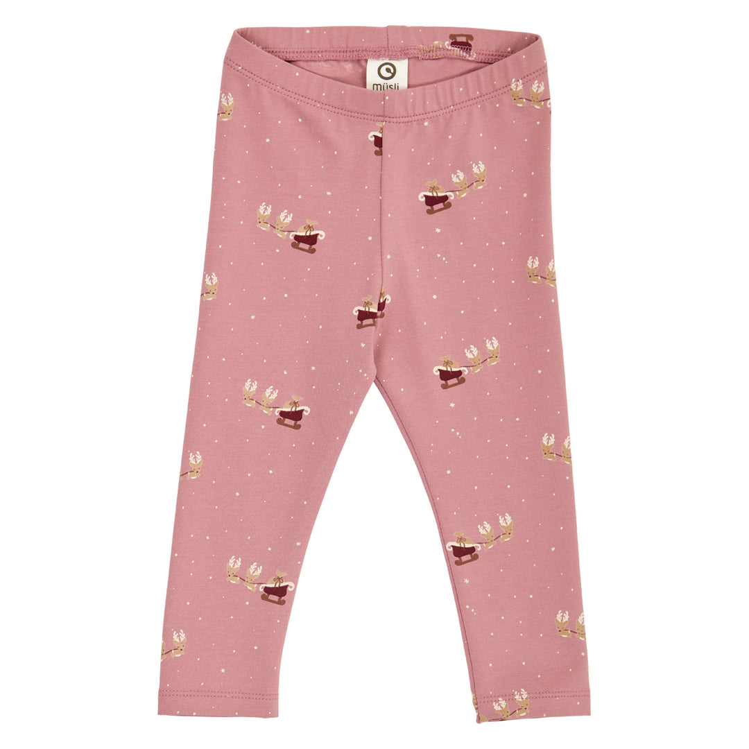 CHRISTMAS leggings med juleprint
