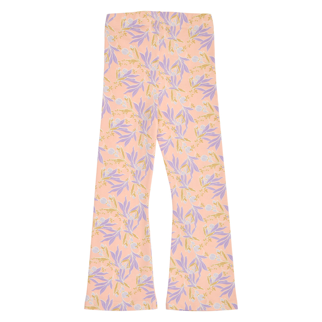 PEONY flared bukser med blomsterprint