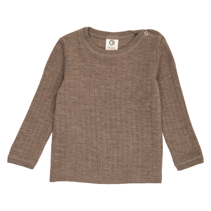 WOOLLY bluse i merinould