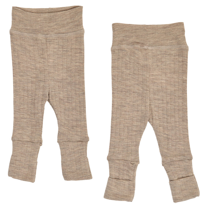WOOLLY RIB bukser med foldbare fødder