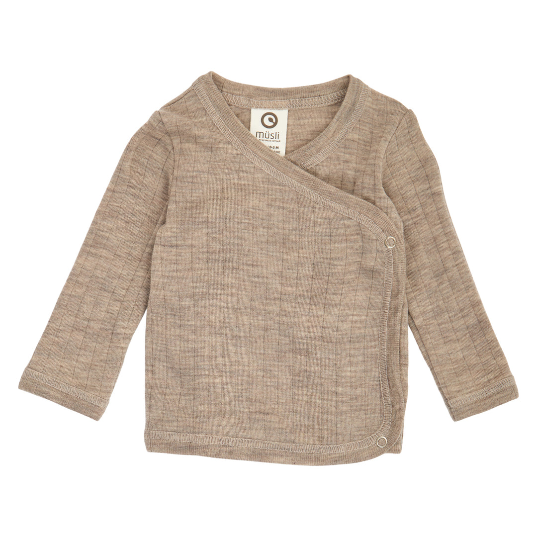 WOOLLY RIB kryds cardigan