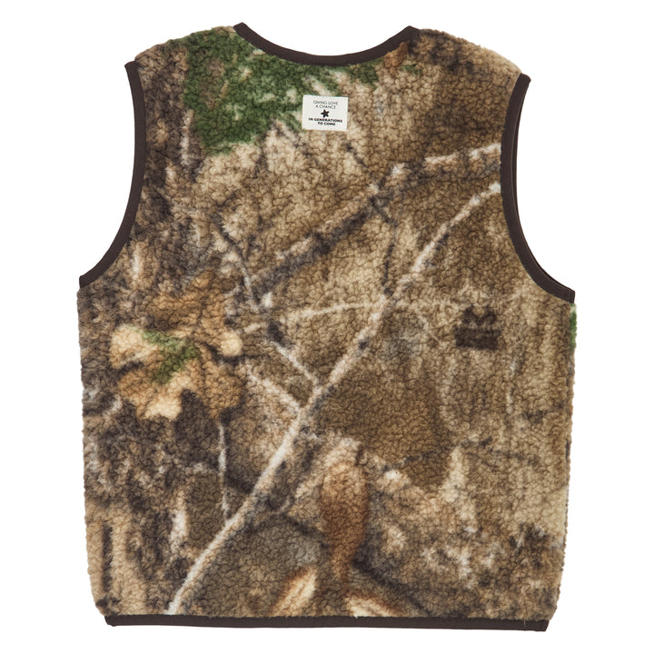 PICKLES teddy fleece vest