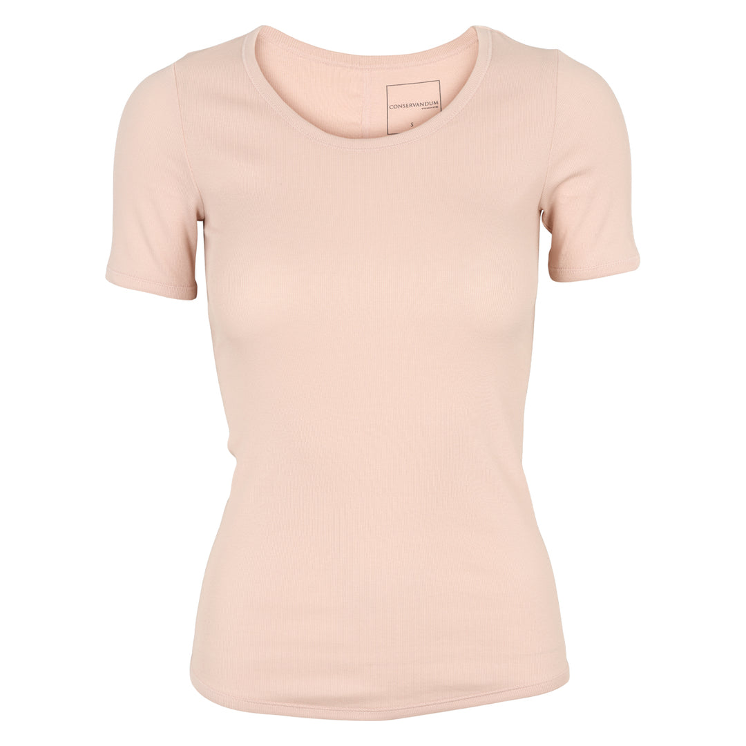 CALM RIB kortærmet T-shirt
