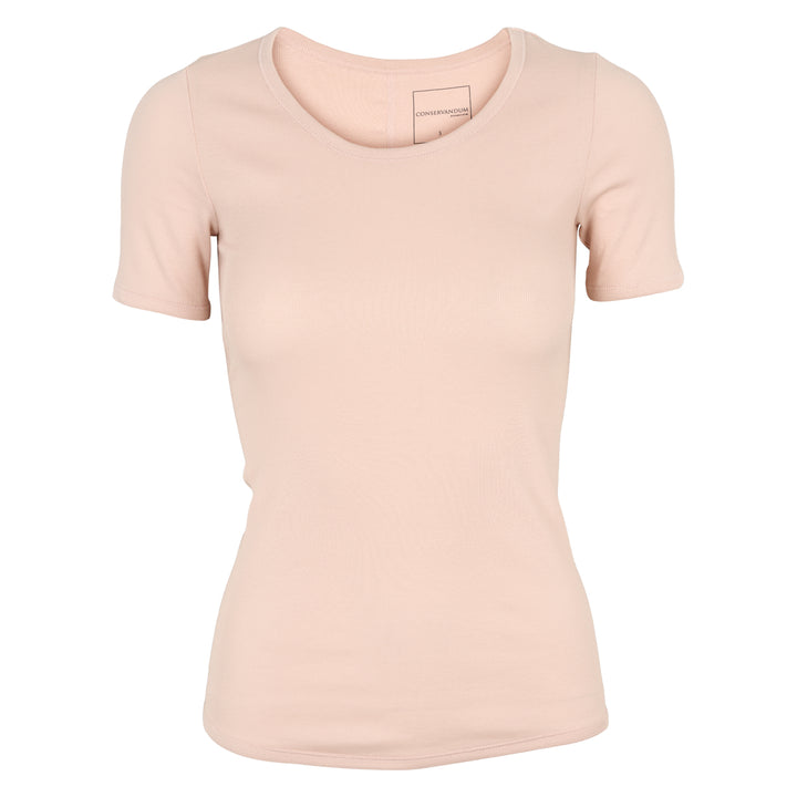 CALM RIB kortærmet T-shirt