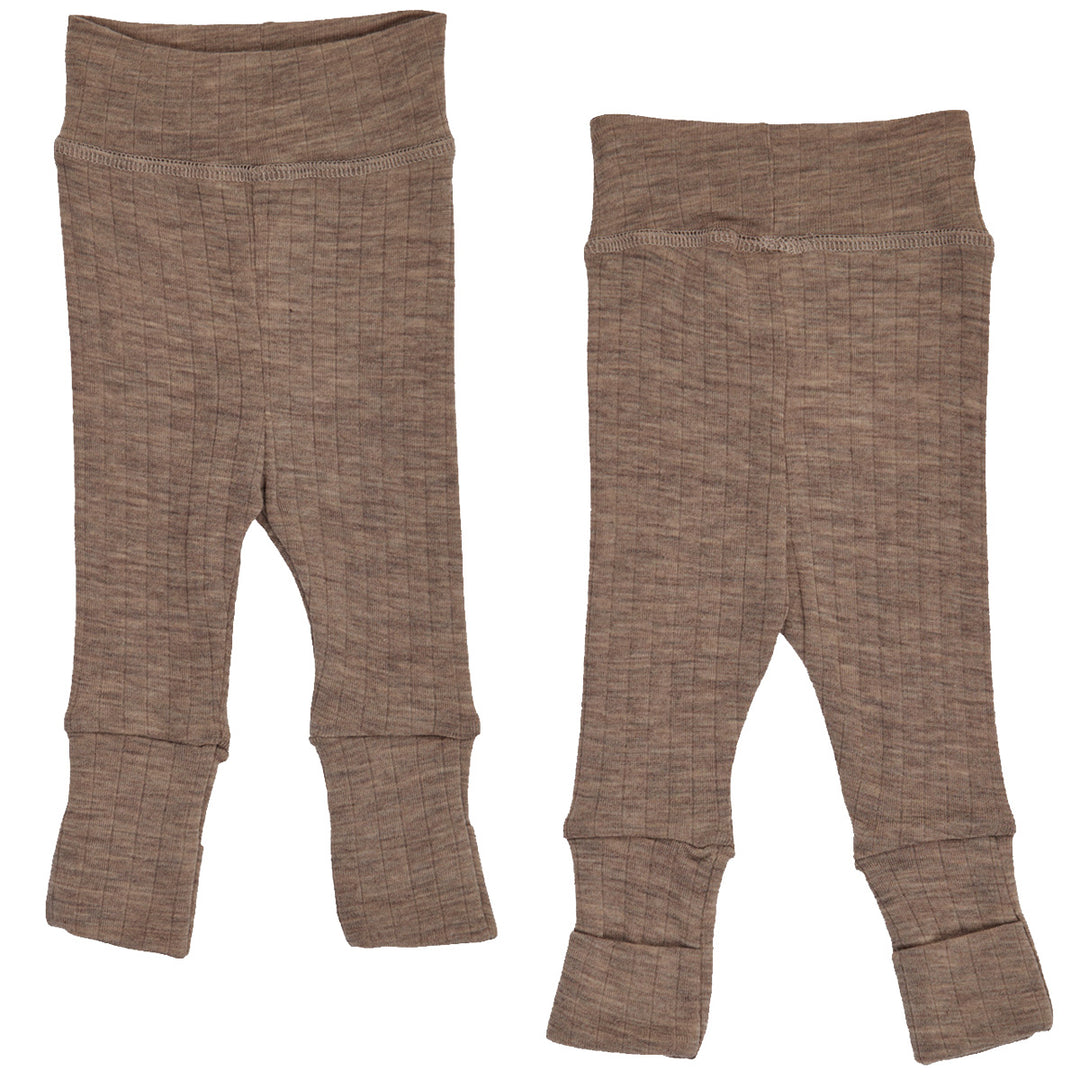 WOOLLY RIB bukser med foldbare fødder