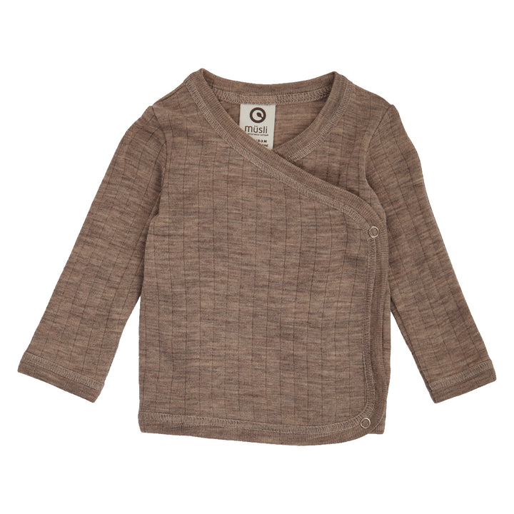 WOOLLY RIB kryds cardigan