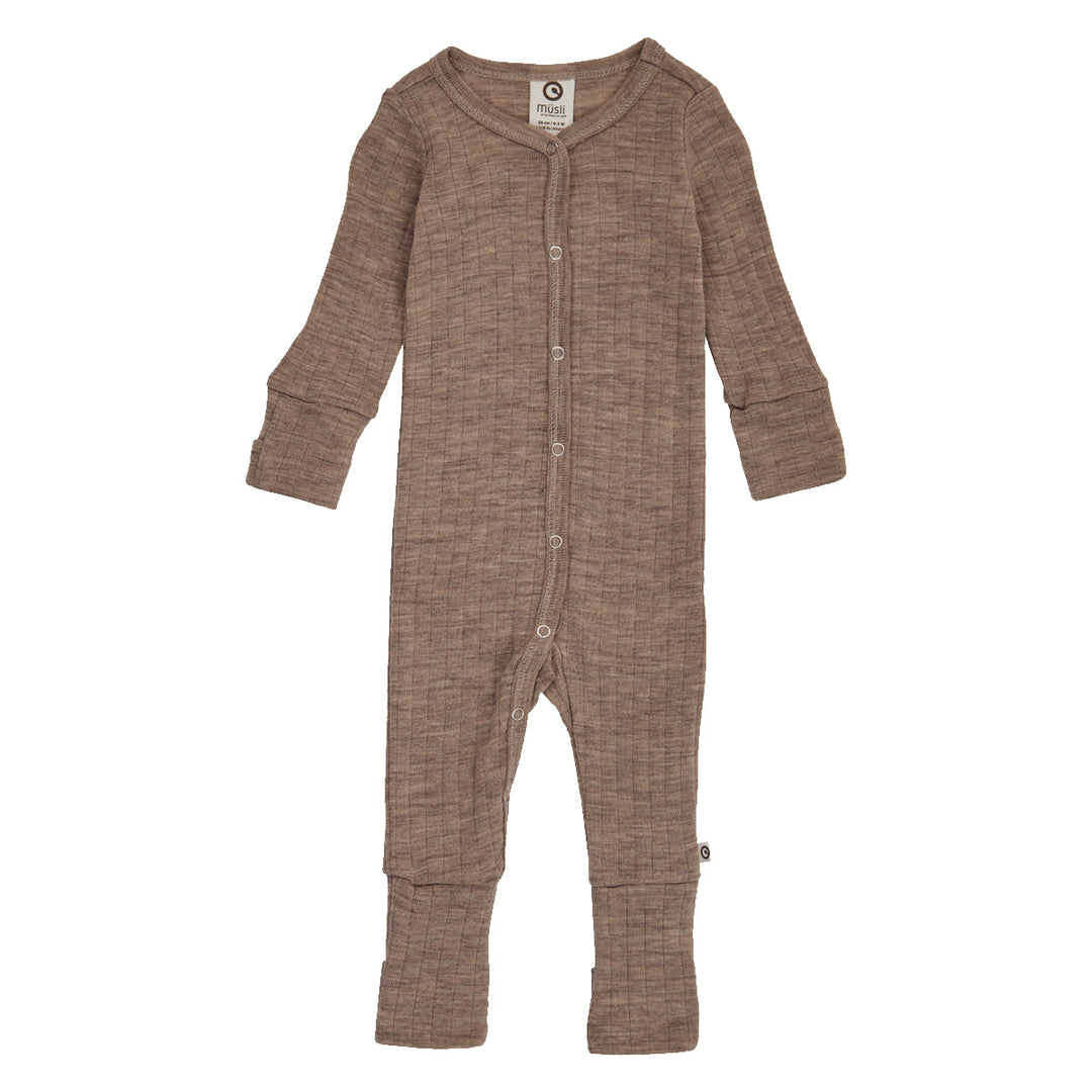 WOOLLY RIB heldragt med fødder