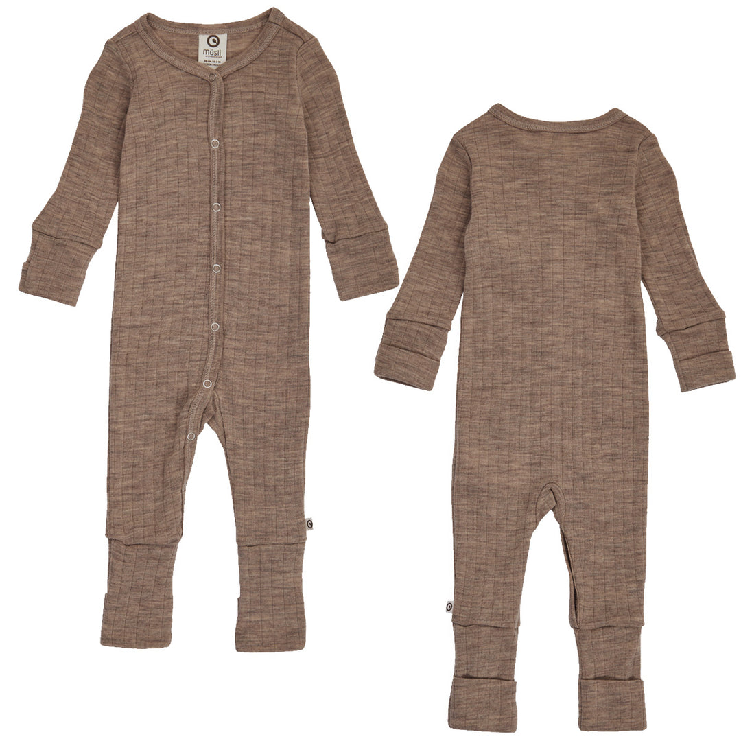 WOOLLY RIB heldragt med fødder