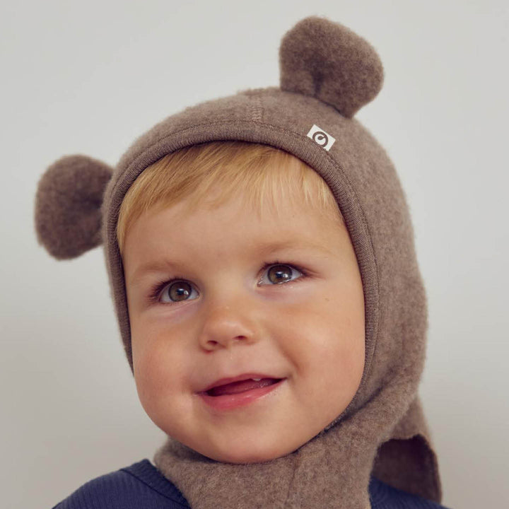 WOOLLY elefanthue i merinould fleece