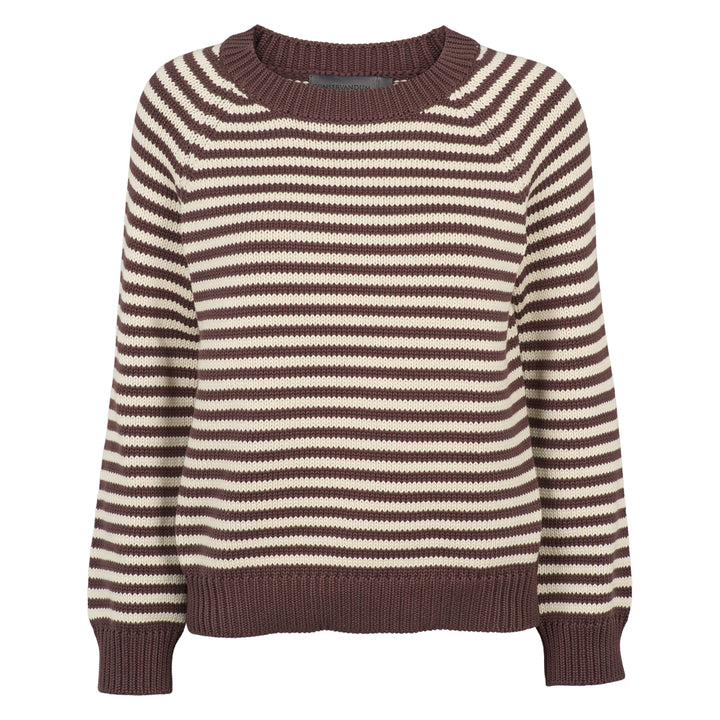 STRIPE KNIT strik trøje