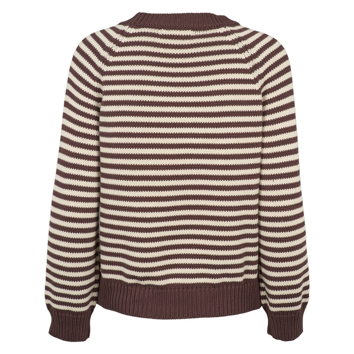 STRIPE KNIT strik trøje