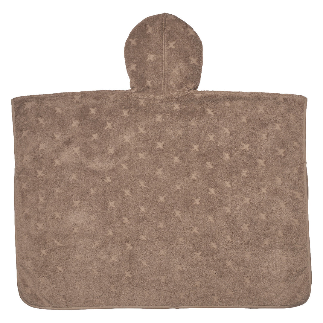 Poncho med hætte