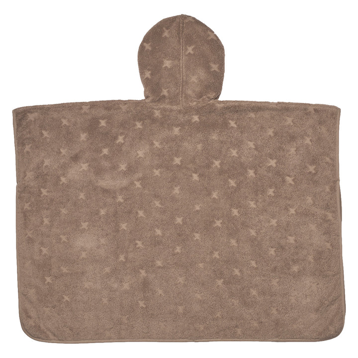 Poncho med hætte