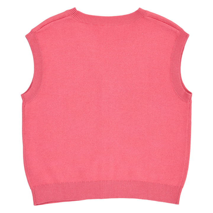 KNIT vest med hjerter