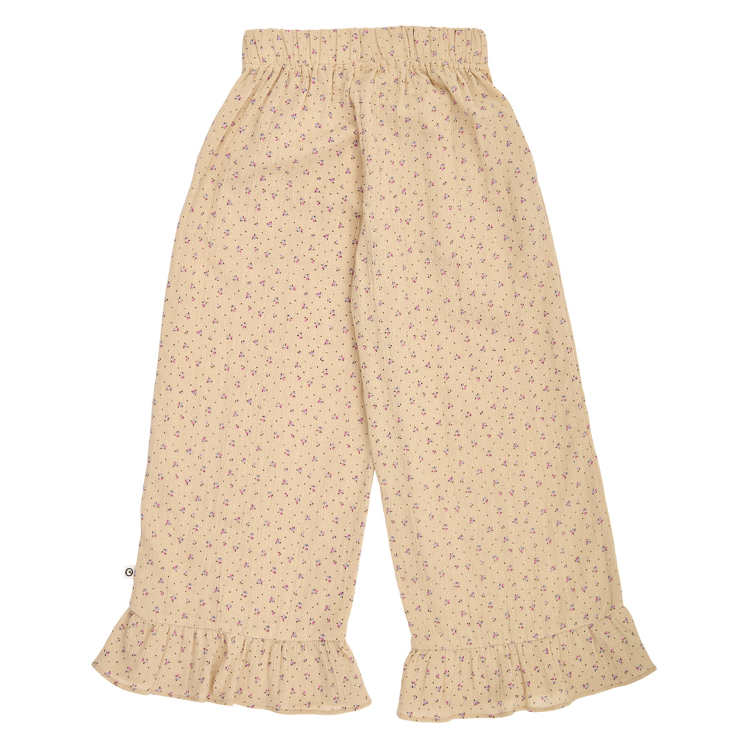 TULIP wide fit bukser med flæser