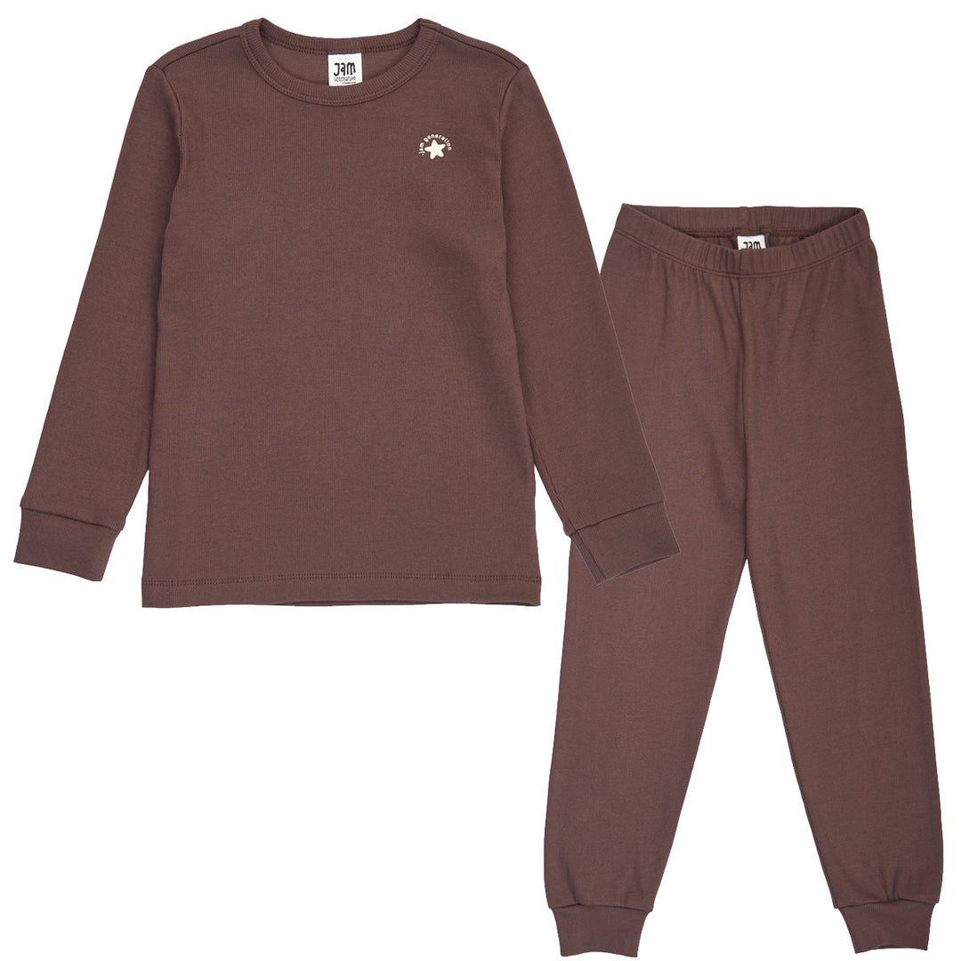 JAM rib pyjamas sæt