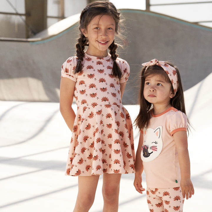 RE-LOVED PEACOCK kjole