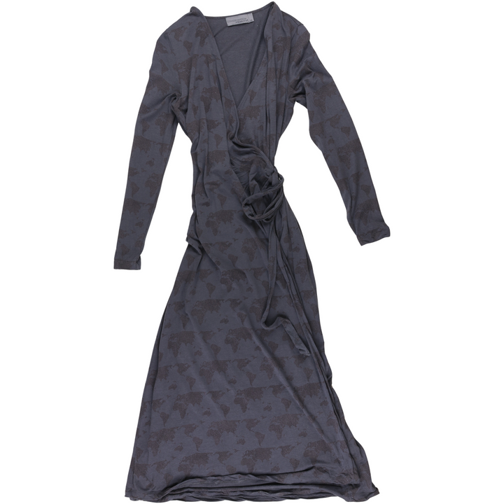 RE-LOVED Kjole i lyocell med print