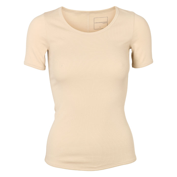 CALM RIB kortærmet T-shirt