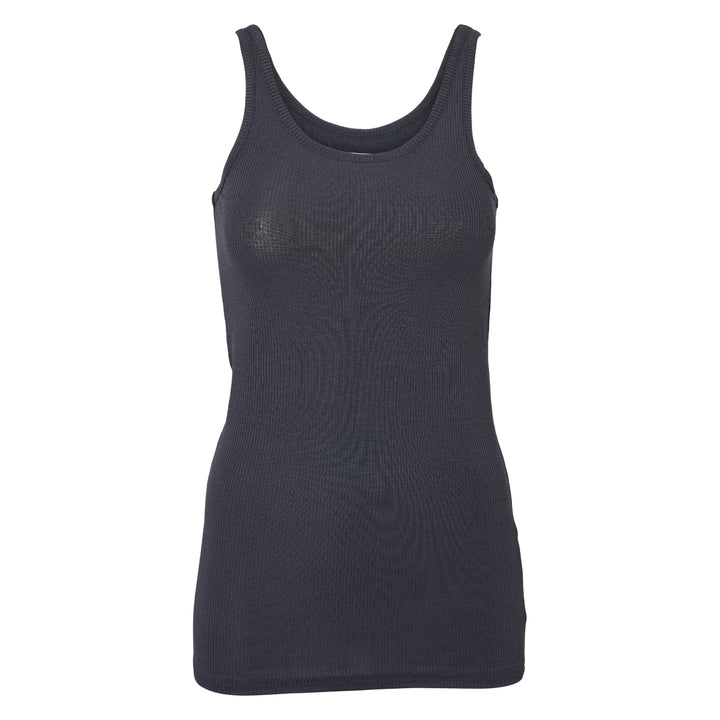 MELLOW tencel rib ærmeløs top