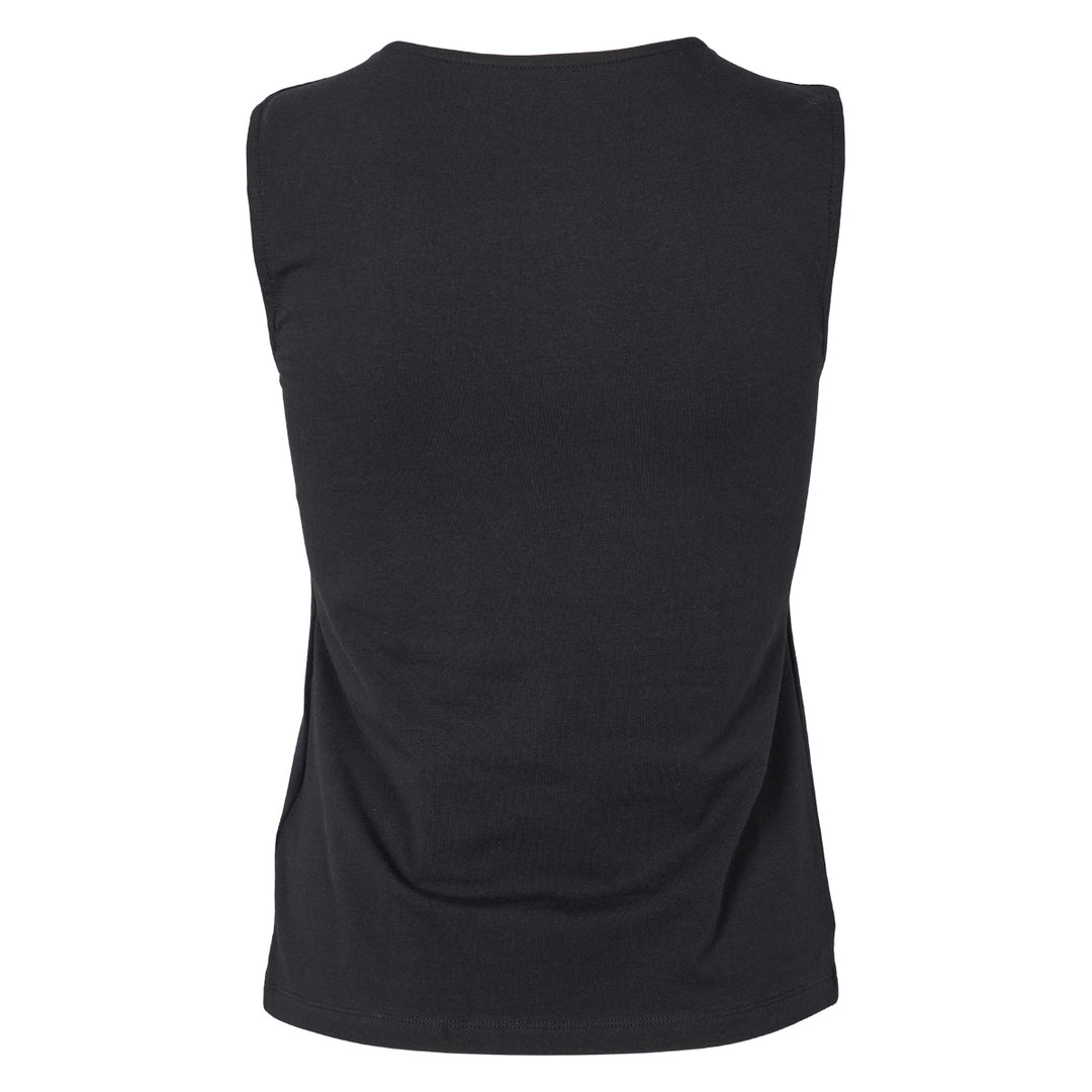 SCOOP NECK top