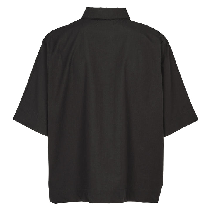 POPLIN kort skjorte
