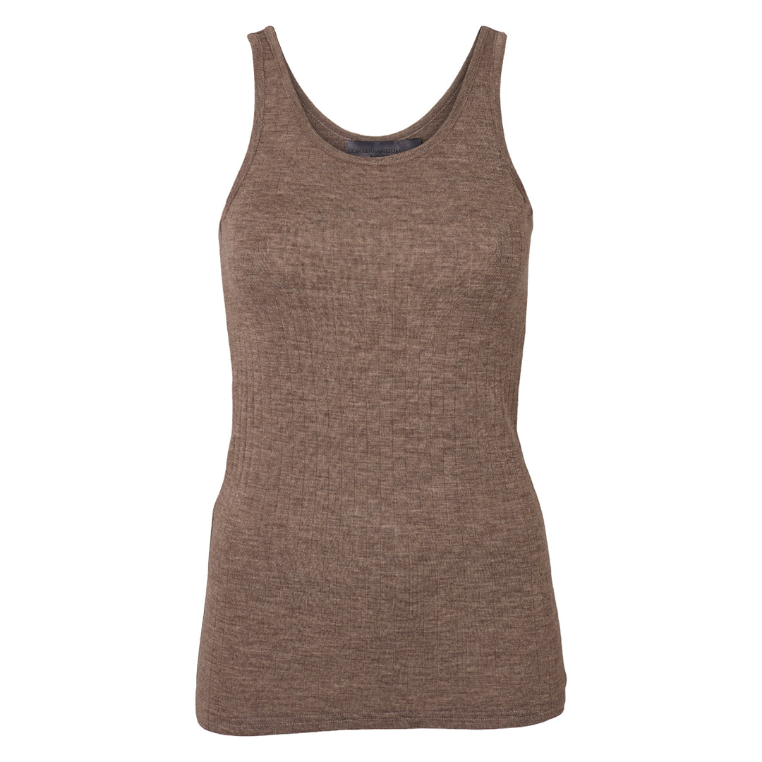 WOOL RIB top