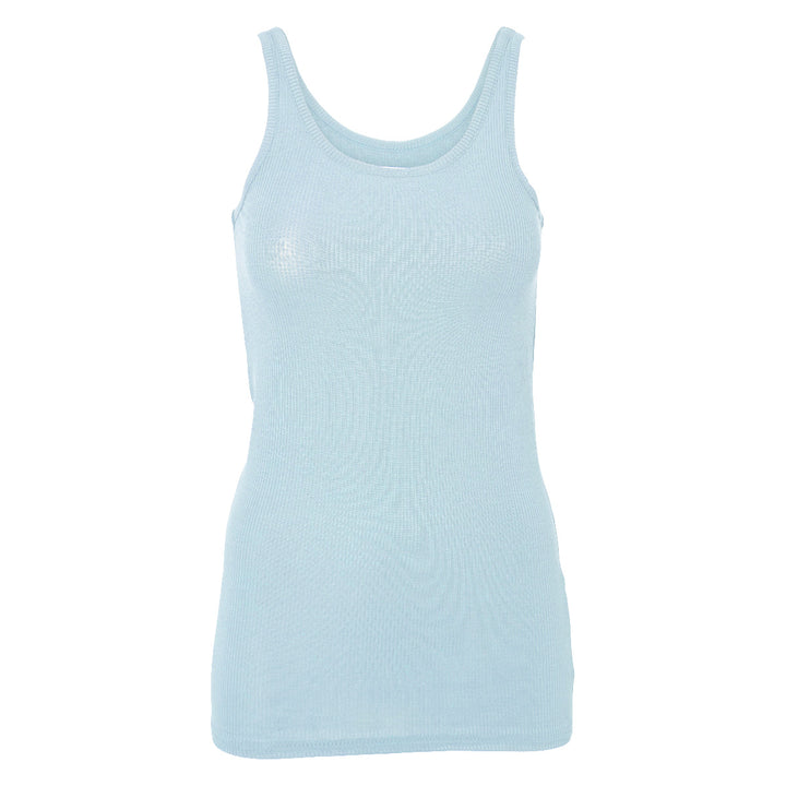 MELLOW tencel rib ærmeløs top