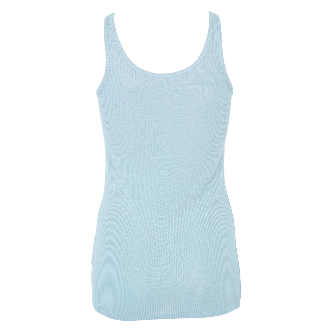 MELLOW tencel rib ærmeløs top