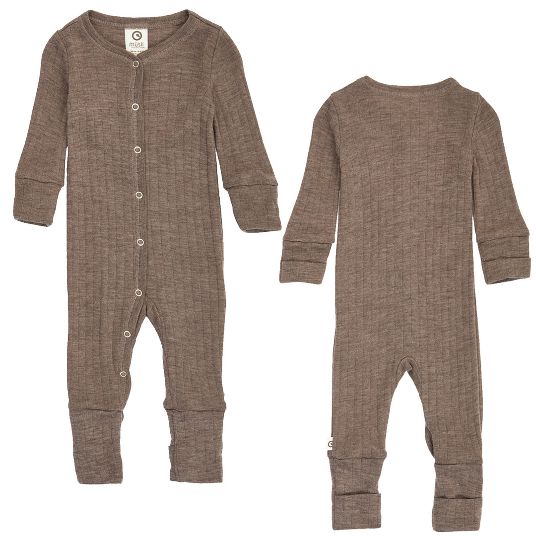 WOOLLY RIB heldragt med fødder