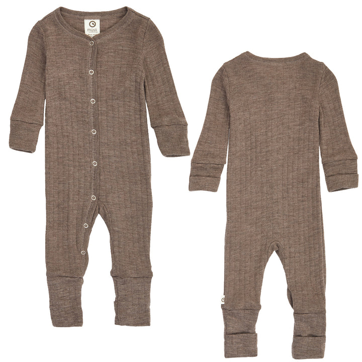 WOOLLY RIB heldragt med fødder