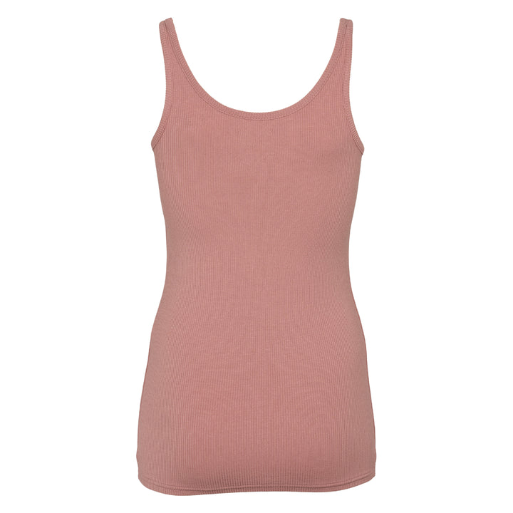 MELLOW tencel rib ærmeløs top