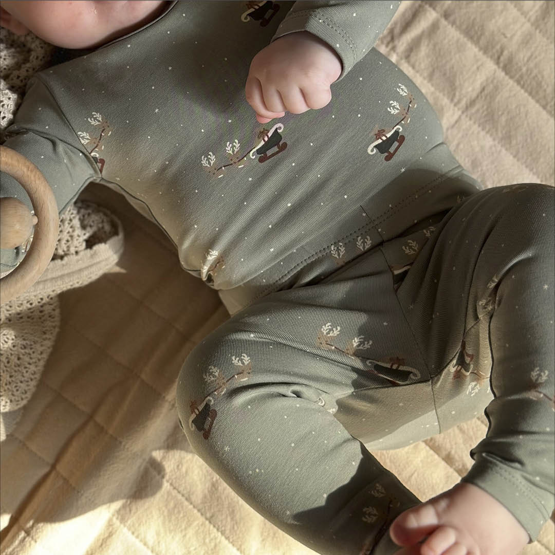 CHRISTMAS leggings med juleprint