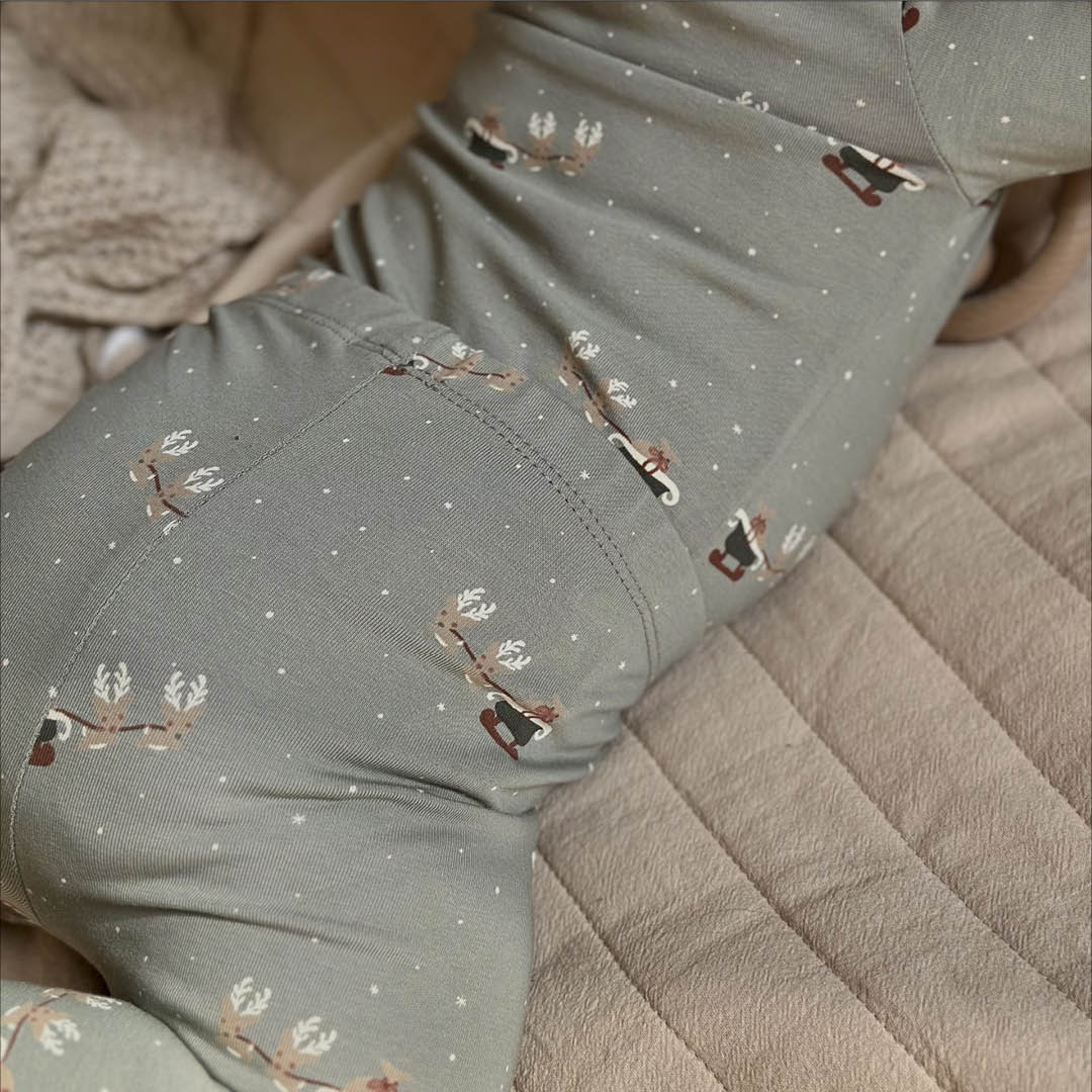 CHRISTMAS leggings med juleprint