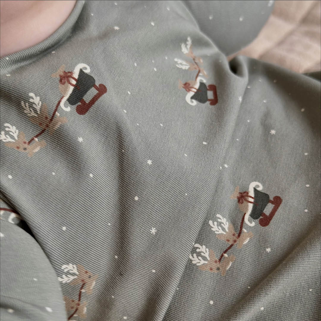 CHRISTMAS body med juleprint
